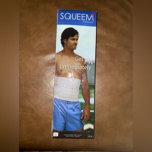 New… Squeem cotton and rubber waist cincher size 2XL